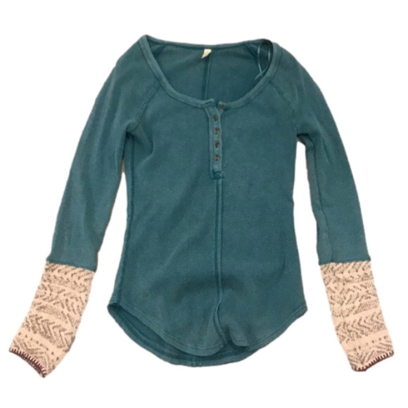 Free people waffle shirt - Picture 1 of 1